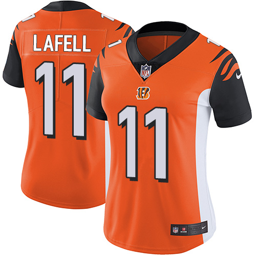 Nike Bengals #11 Brandon LaFell Orange Alternate Women's Stitched NFL Vapor Untouchable Limited Jersey